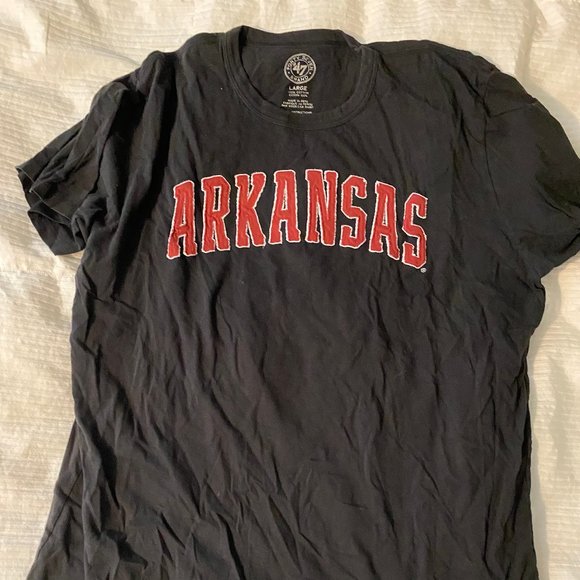 47 Tops - Black Forty Seven Brand Arkansas tshirt